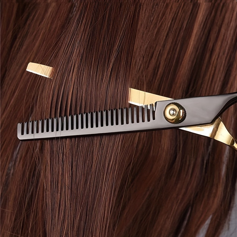 Professional Barber Shears - Hair Cutting Scissors Hair Thinning Scissors For Men, Women - Perfect For Hair Cutting And Trimming