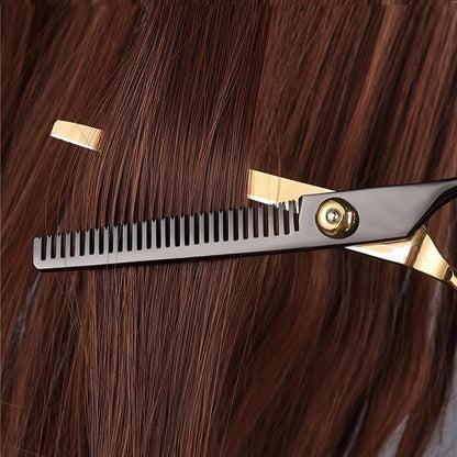 Professional Barber Shears - Hair Cutting Scissors Hair Thinning Scissors For Men, Women - Perfect For Hair Cutting And Trimming