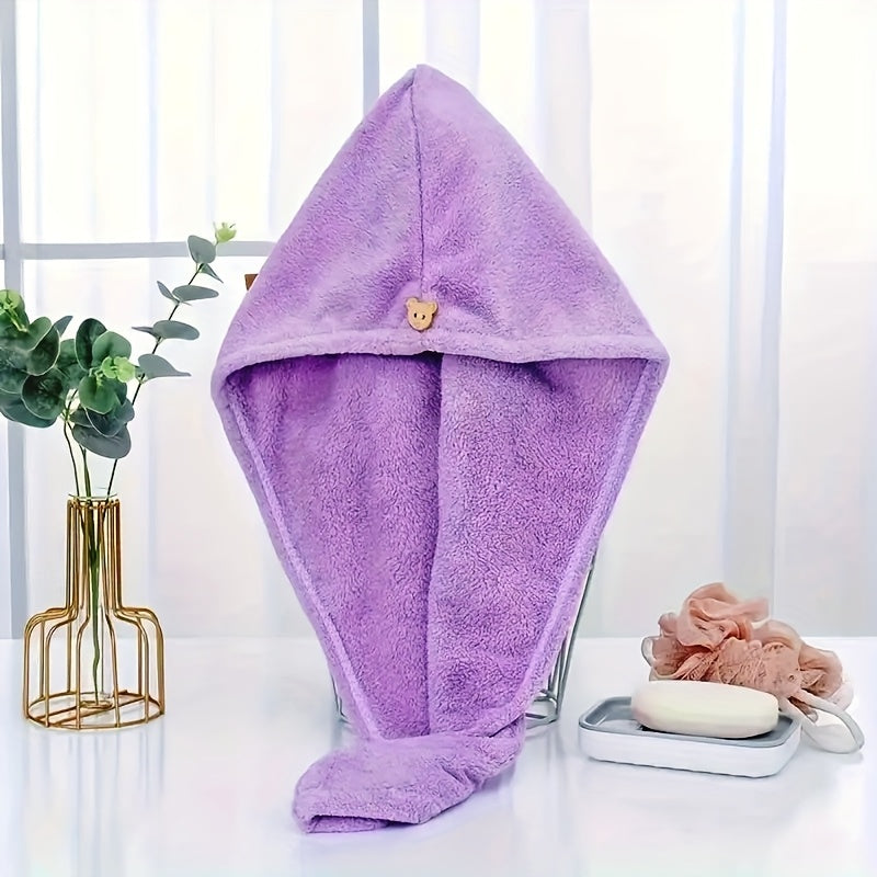 Microfiber Hair Towel Quick Drying Hair Wrap Towel Super Absorbent Hair Drying Cap Soft Headband