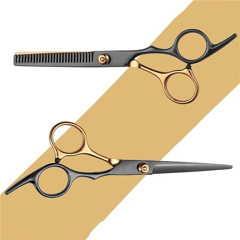 Professional Barber Shears - Hair Cutting Scissors Hair Thinning Scissors For Men, Women - Perfect For Hair Cutting And Trimming