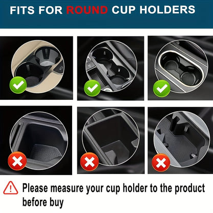 Car Cup Holder Expander for Car Adapter Adjustable Multifunctional Dual Cup Holder with Phone Holder Aromatherapy Organizer, thansgiving christmas new year gift