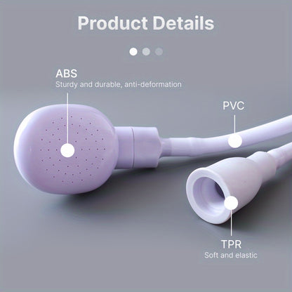 1pc Faucet Washing Hair Shower Pet Cat Dog Bath Faucet Sprayer, Multi-purpose Faucet, Shower Spray Head Convenient Easy Installation