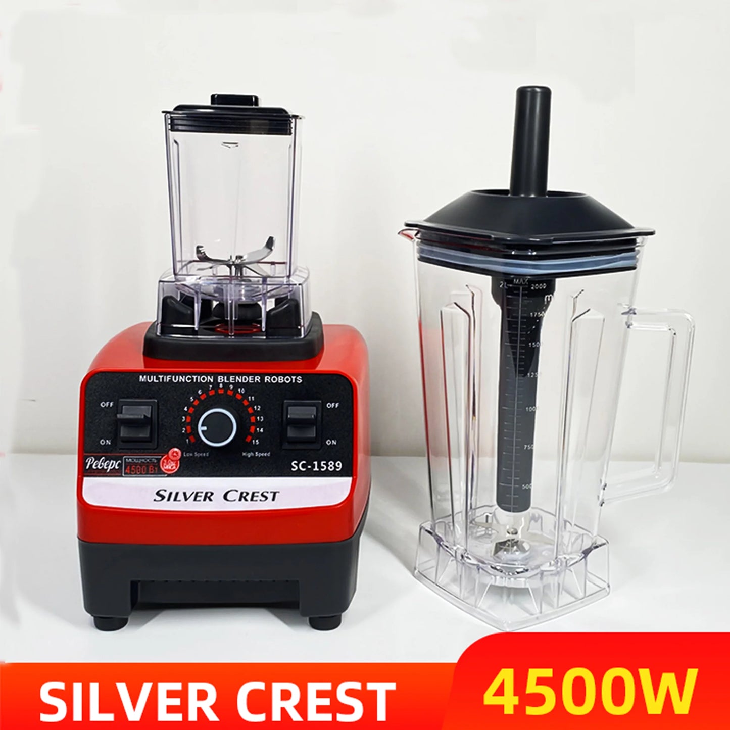 High Speed Commercial Blender Multi-function Kitchen Appliances Automatic Wall Breaking Machine