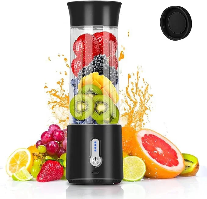 Portable Blender for Shakes and Smoothies 500ml Electric Juicer 4000mAh Smoothie Blender with BPA-Free Material US Bblender