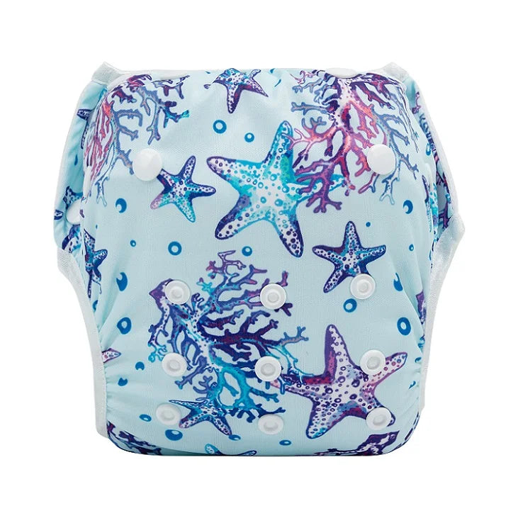 U PICK ALVABABY Reusable Swim Diaper Fashion Swimming Nappy for Baby Under 1 year Old