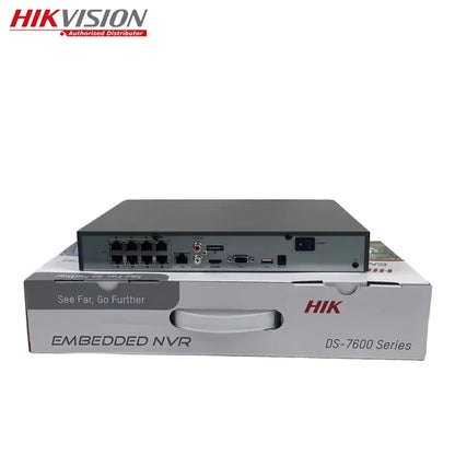 Hikvision English Version DS-7608NI-Q1/8P 8-ch 1 SATA Interface 80 Mbps Motion Detection Camera System HDMI/VGA 1U 8 PoE 4K NVR