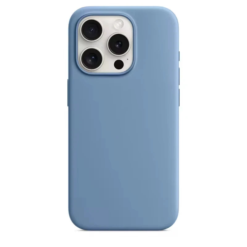 Original Liquid Silicone Phone Case for iPhone 15 16 14 Plus 13 12 11 Pro Max Soft Cases for iPhone 12 13 11 14 15 Full Cover