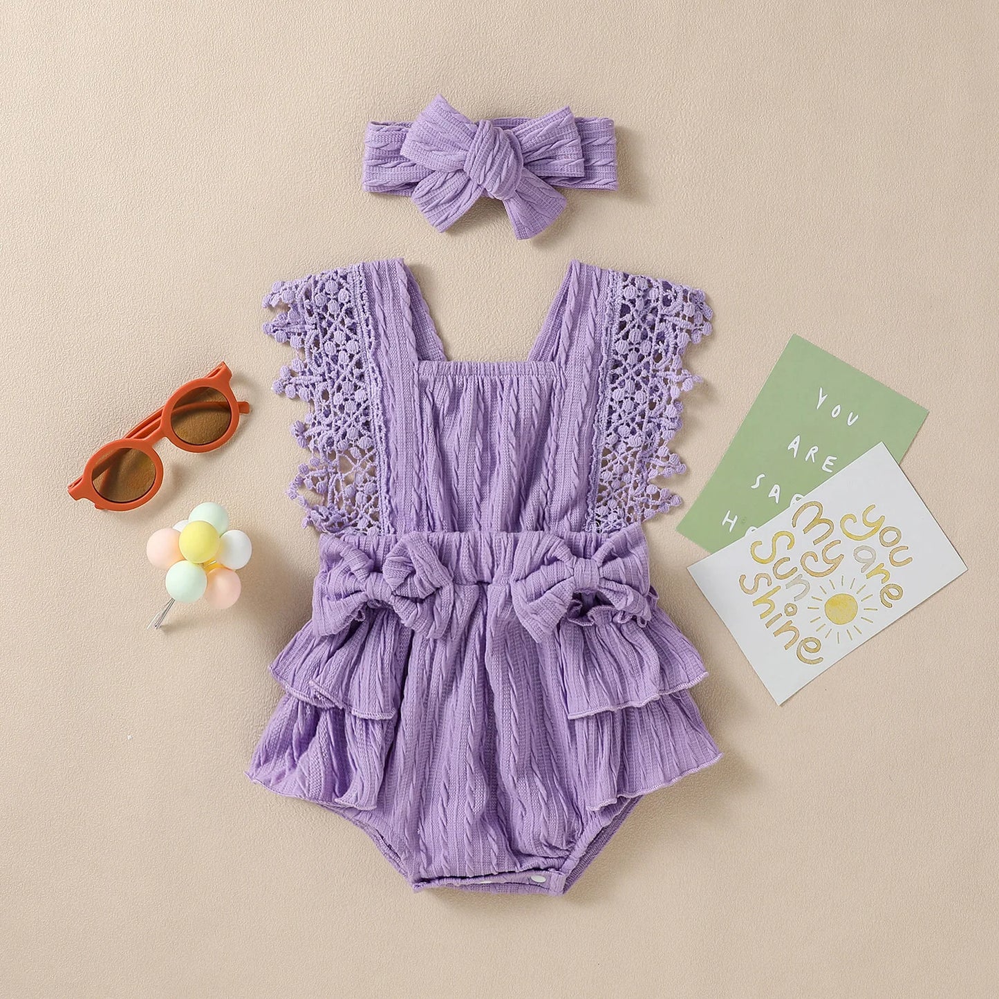 2024 New Style Baby Girls Summer Sleeveless Solid With Bow Fashion  Outdoor Streetwear Dress