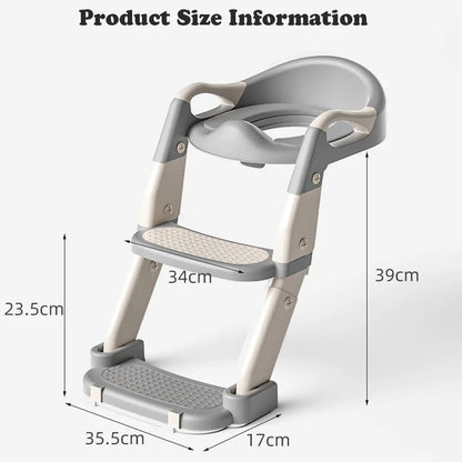 Portable Potty Child Newly Upgraded Baby Boy Potty Training Seat Step Stool Baby Potty Portable Child Urinal WC Baby Toilet Pot