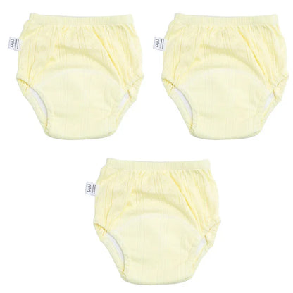 3pcs/lot Newborn Training Pants Cotton Thin Summer Baby Shorts Washable Boy Girls Cloth Diapers Reusable Nappies Infant Panties