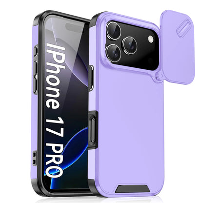Anti-collision Shockproof Case For iPhone 17 Pro Max 17Air 17Pro 16E Cover Slide Camera Protective Cases For iPhone 17 Air Cover