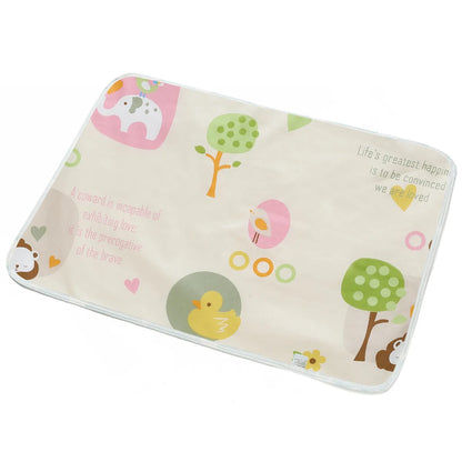 50*70cm Baby Diaper Changing Mat Portable Foldable Washable Waterproof Mattress Travel Pad Floor Mats Cushion Reusable Pad Cover