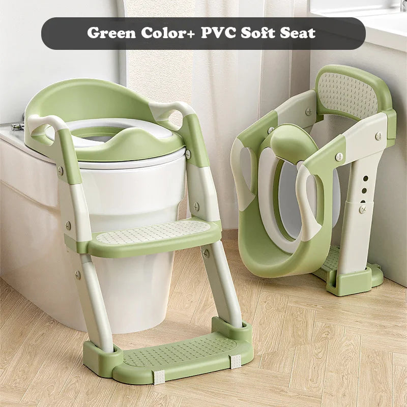 Portable Potty Child Newly Upgraded Baby Boy Potty Training Seat Step Stool Baby Potty Portable Child Urinal WC Baby Toilet Pot