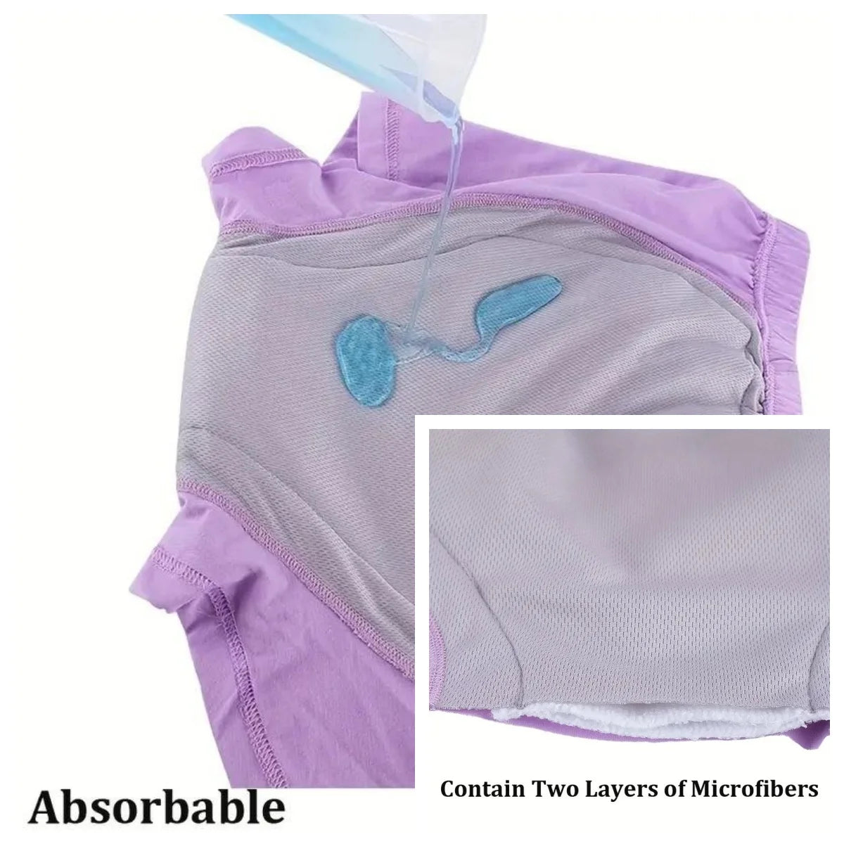 Adult Diaper Men's Washable Incontinence Shorts Open Underwear Adult Patient Reusable Breathable Pant Diaper for Elderly