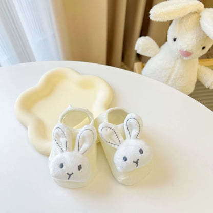 Soft and Skin Friendly Baby Silicone No-slip Floor Socks Antiskid Sweat-absorbing and Breathable Toy Floor Socks Cotton