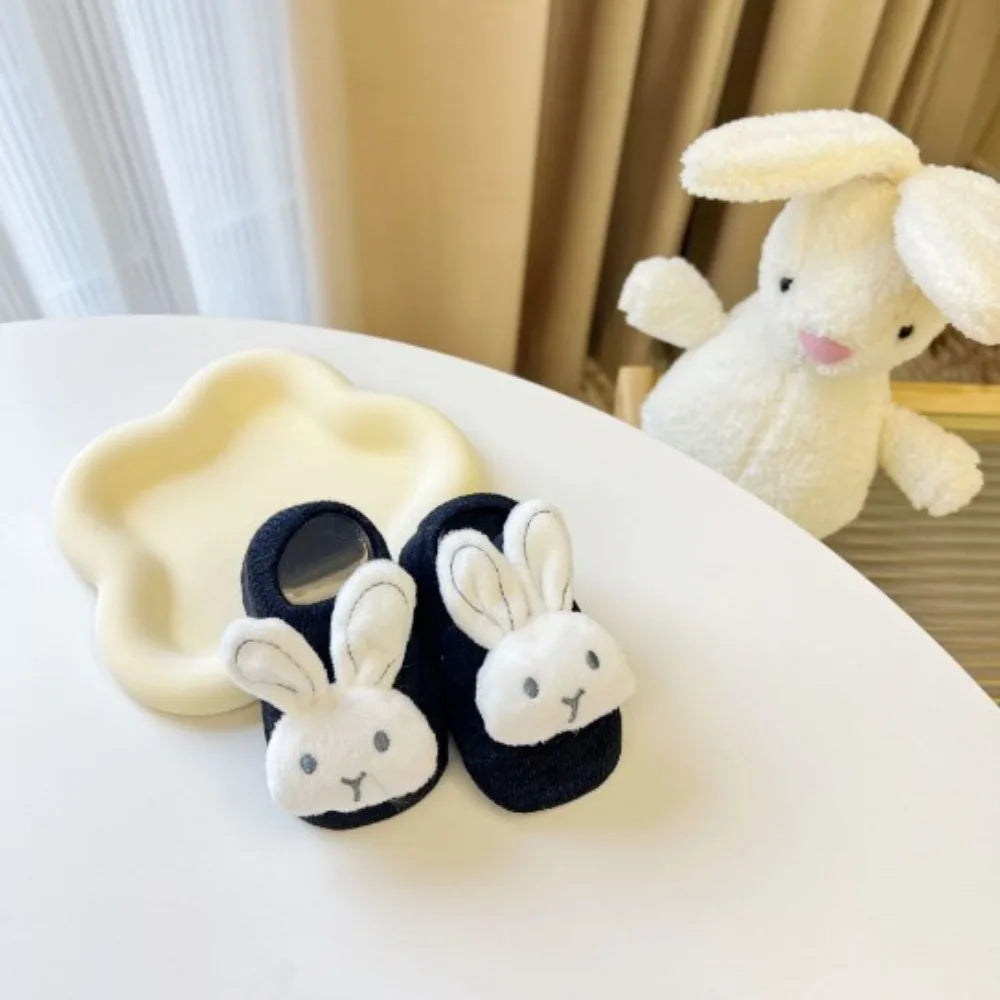 Soft and Skin Friendly Baby Silicone No-slip Floor Socks Antiskid Sweat-absorbing and Breathable Toy Floor Socks Cotton