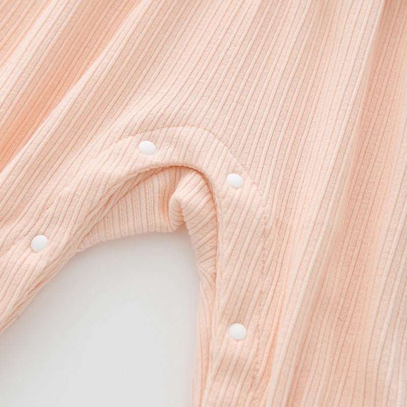 Ruffles Lace Newborn Baby Girl Clothes Long Sleeve Princess Jumpsuit Spring Infant Girls Rompers + Hats