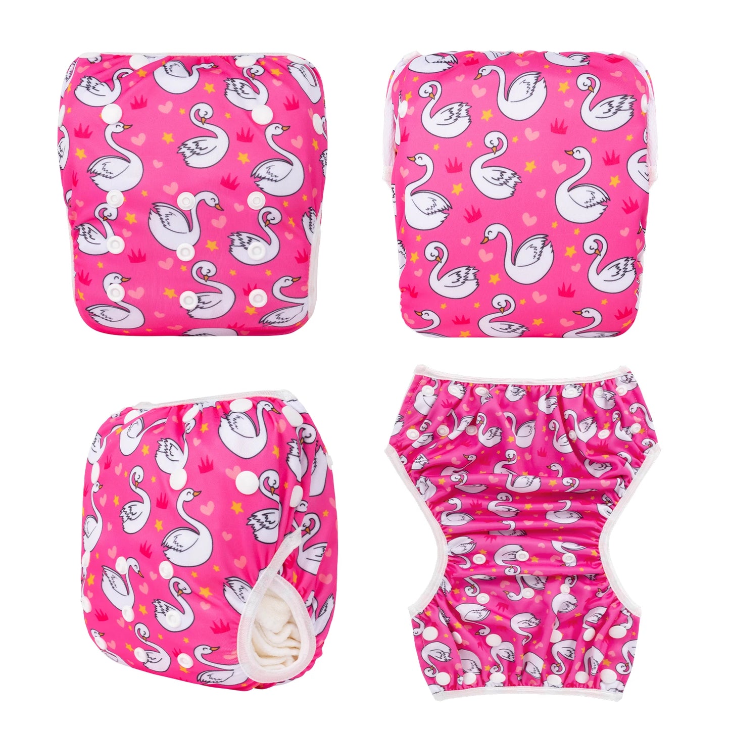 U PICK ALVABABY Reusable Swim Diaper Fashion Swimming Nappy for Baby Under 1 year Old