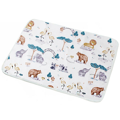 50*70cm Baby Diaper Changing Mat Portable Foldable Washable Waterproof Mattress Travel Pad Floor Mats Cushion Reusable Pad Cover