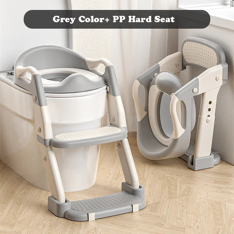 Portable Potty Child Newly Upgraded Baby Boy Potty Training Seat Step Stool Baby Potty Portable Child Urinal WC Baby Toilet Pot