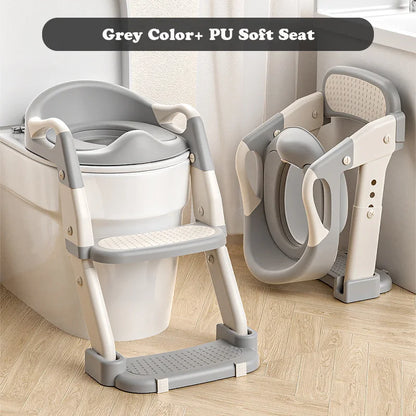 Portable Potty Child Newly Upgraded Baby Boy Potty Training Seat Step Stool Baby Potty Portable Child Urinal WC Baby Toilet Pot