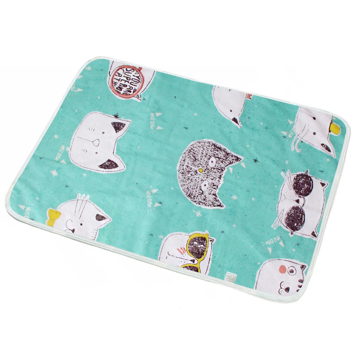 50*70cm Baby Diaper Changing Mat Portable Foldable Washable Waterproof Mattress Travel Pad Floor Mats Cushion Reusable Pad Cover