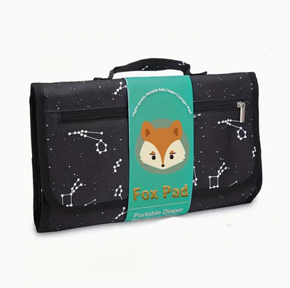 Portable Diaper Changing Pad for baby Foldable Detachable Travel Changing mat with Extra Storage, Multifunctional