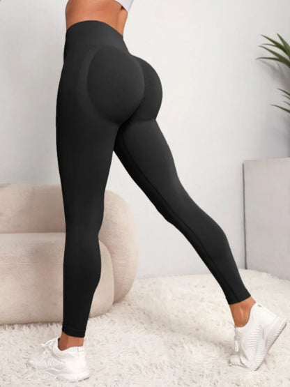Women Gym Seamless Leggings Yoga Sports Pant Stretchy High Waist Fitness Sports Activewear Pants
