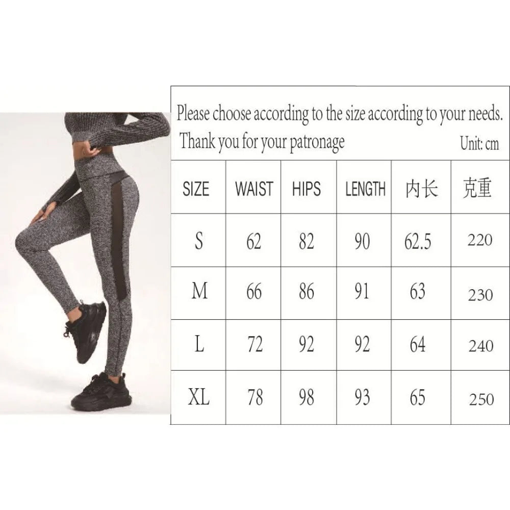 Curvy Confidence Mesh Leggings - High Waist Yoga Pants with Sheer Panels for Women | Bold & Supportive Base Layer