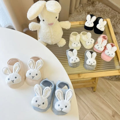Soft and Skin Friendly Baby Silicone No-slip Floor Socks Antiskid Sweat-absorbing and Breathable Toy Floor Socks Cotton
