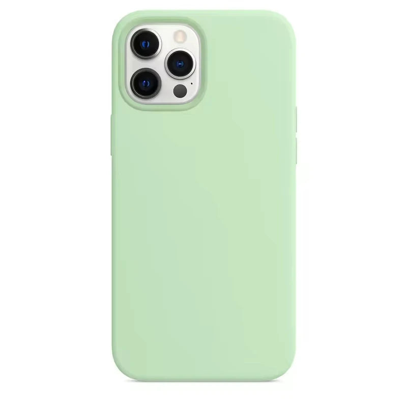 Original Liquid Silicone Phone Case for iPhone 15 16 14 Plus 13 12 11 Pro Max Soft Cases for iPhone 12 13 11 14 15 Full Cover