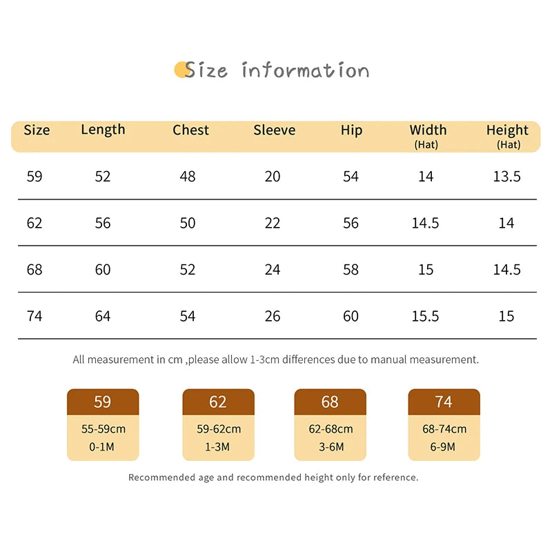 Baby Rompers Hats Clothes Sets 0-18m Autumn Winter Newborn Boys Girls Jumpsuits Outfits 2pc/Set Long Sleeve Toddler Knit Costume