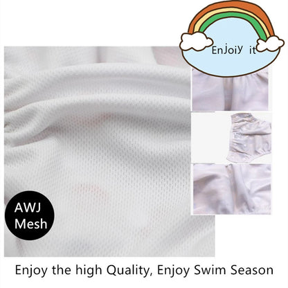 1pc Baby Swim Diapers Reuseable Washable Adjustable for Swimming Lesson Baby Shower Gifts Large Size Baby Boy Girl Swim Nappy