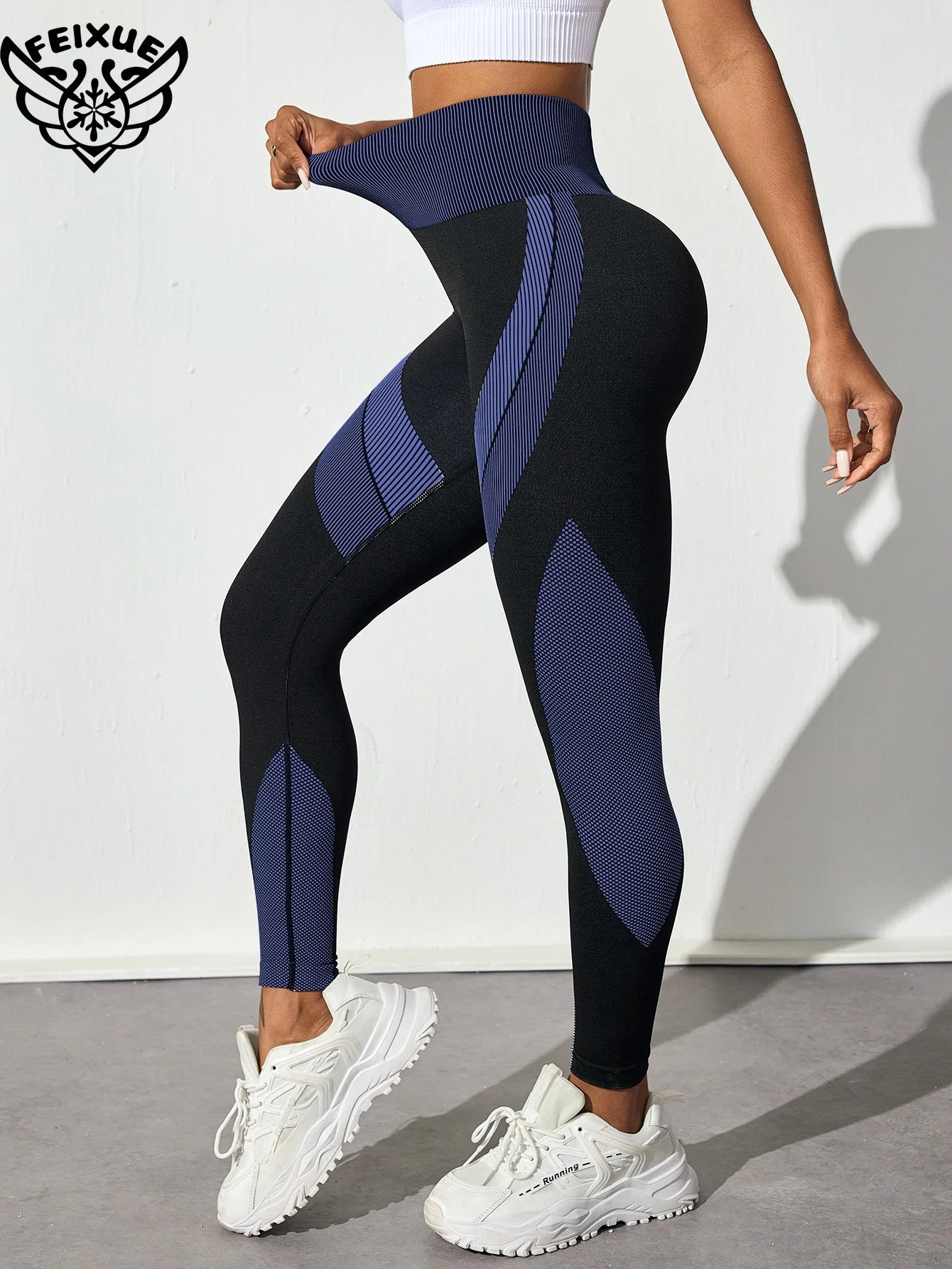 Women Yoga Pants Butt Lift High Waist Workout Legging Running Training Tights Tummy Control Stretchy Workout Seamless Sportswear