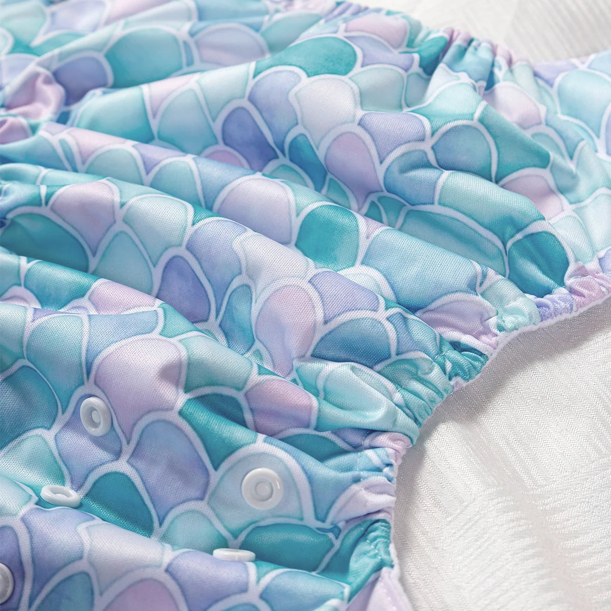 3 PCS Adjustable Size Washable Diapers Soft Skin-Friendly Breathable for Babies 3-15kg