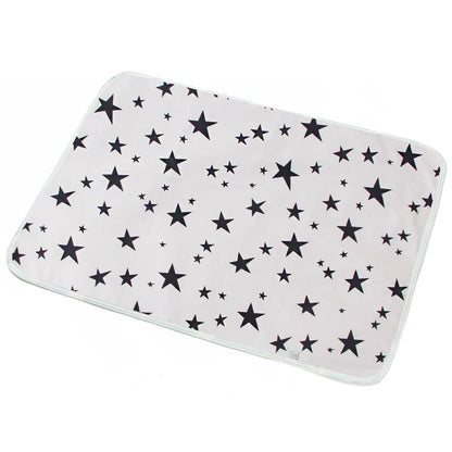 50*70cm Baby Diaper Changing Mat Portable Foldable Washable Waterproof Mattress Travel Pad Floor Mats Cushion Reusable Pad Cover