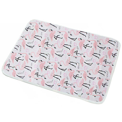50*70cm Baby Diaper Changing Mat Portable Foldable Washable Waterproof Mattress Travel Pad Floor Mats Cushion Reusable Pad Cover