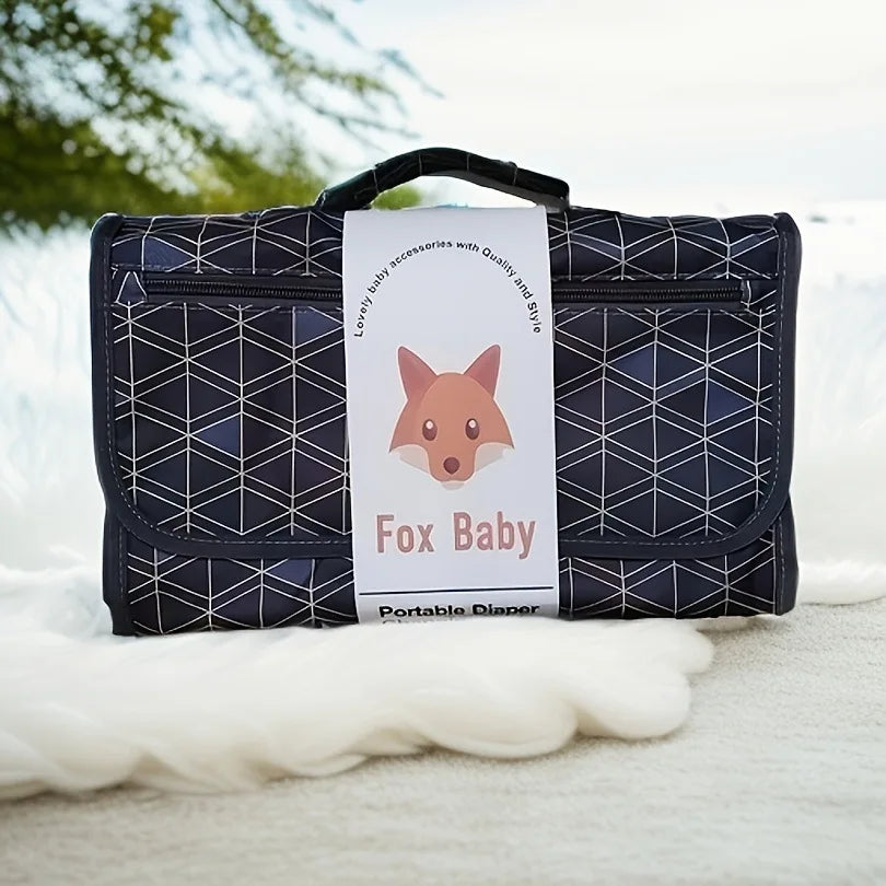 Portable Diaper Changing Pad for baby Foldable Detachable Travel Changing mat with Extra Storage, Multifunctional
