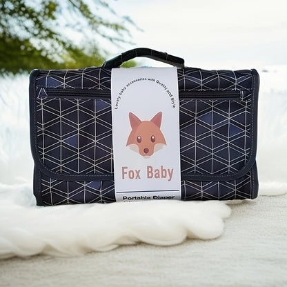 Portable Diaper Changing Pad for baby Foldable Detachable Travel Changing mat with Extra Storage, Multifunctional