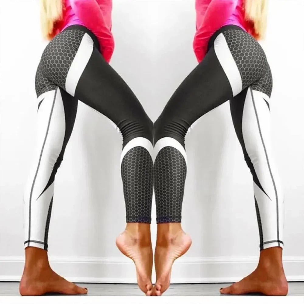 Pants Women Leggings Sports Fitness Clothing Female Tights Yoga Trousers Gym Stockings Seamless Bodysuit Breathable Absorb Colou
