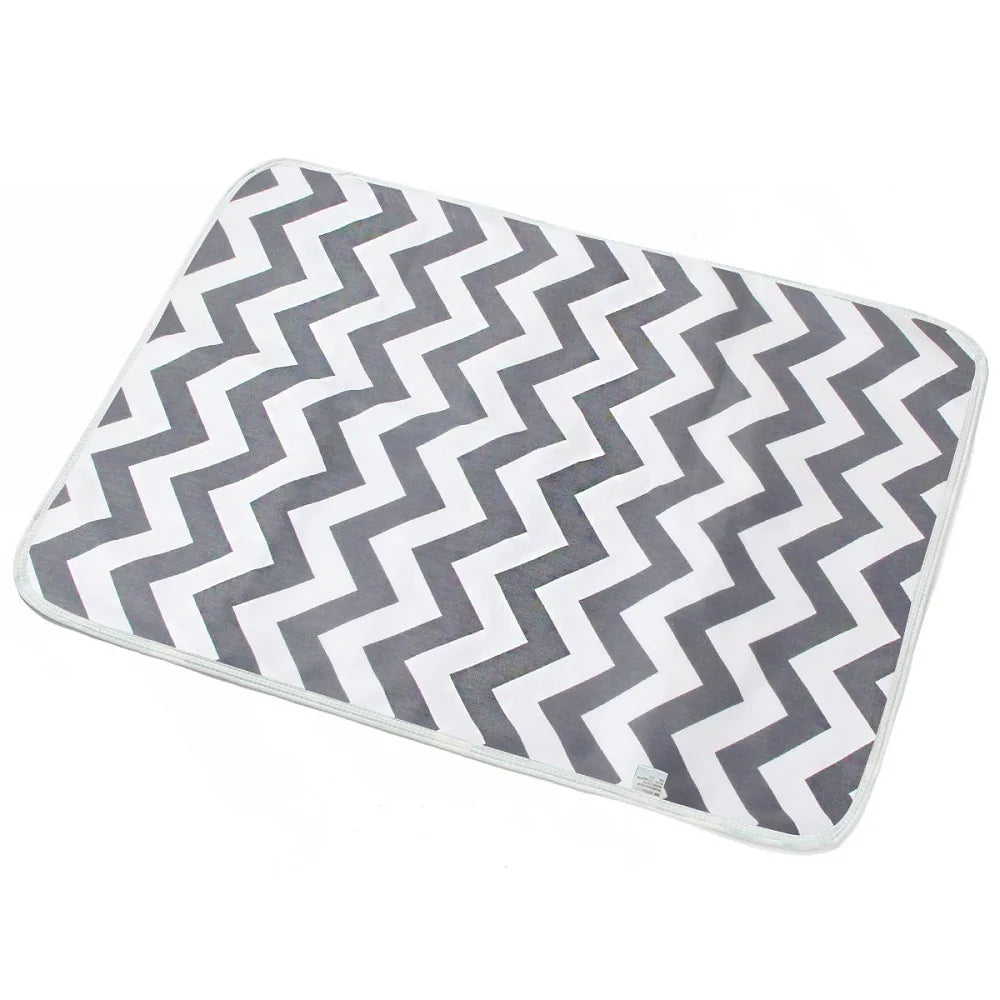 50*70cm Baby Diaper Changing Mat Portable Foldable Washable Waterproof Mattress Travel Pad Floor Mats Cushion Reusable Pad Cover