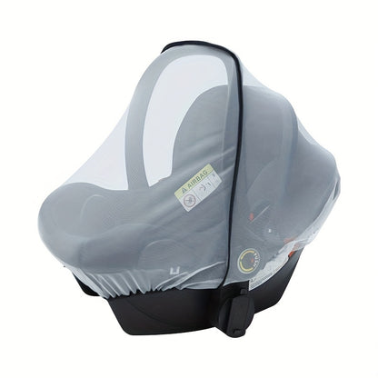 Baby Carrier Basket Stroller Universal Type Mesh Mosquito Cover Electric Bassinet Rocking Chair Mosquito Net Mesh Cover, Christmas, Halloween, Thanksgiving Day Gift