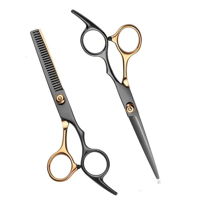 Professional Barber Shears - Hair Cutting Scissors Hair Thinning Scissors For Men, Women - Perfect For Hair Cutting And Trimming